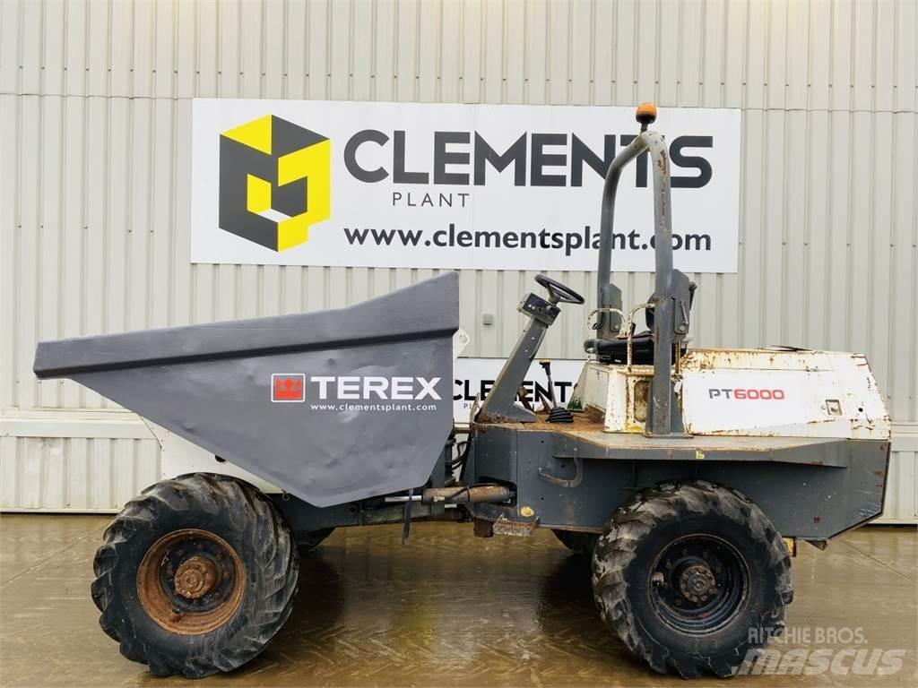 Terex 6T Dumper Dumpers de obras