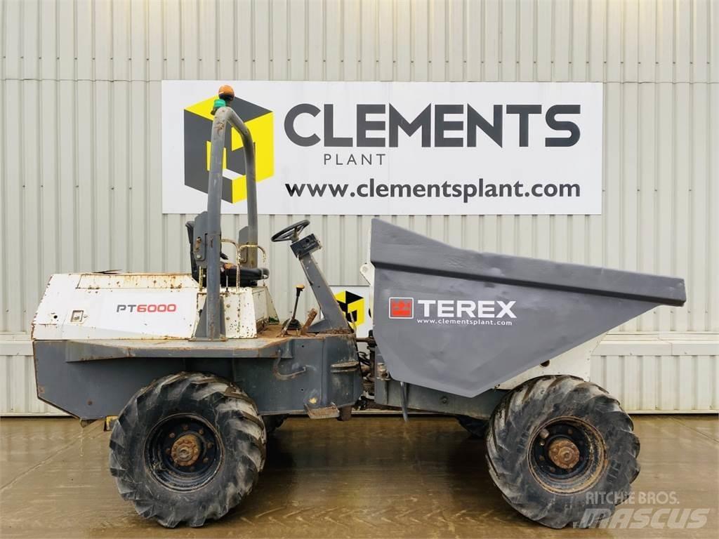 Terex 6T Dumper Dumpers de obras
