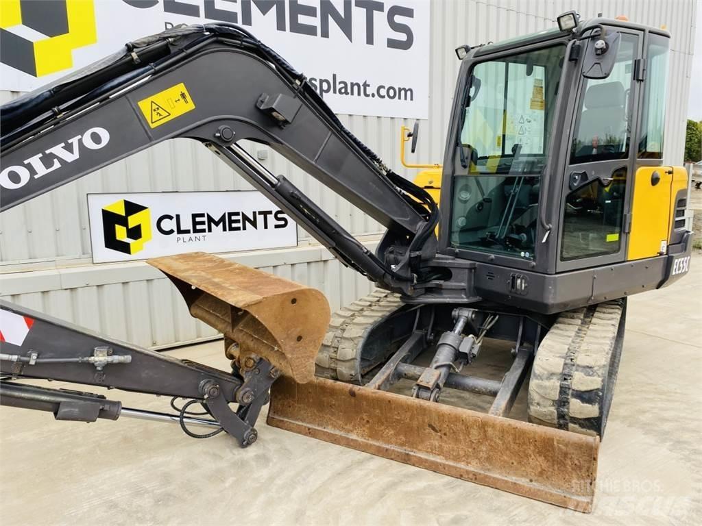 Volvo EC55C Escavadoras Midi 7t - 12t