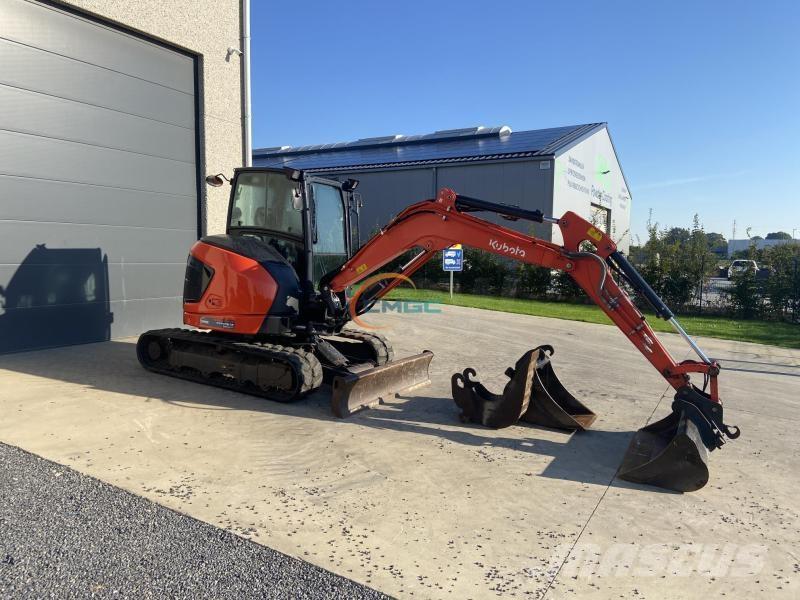 Kubota U50-5 Escavadoras de rodas
