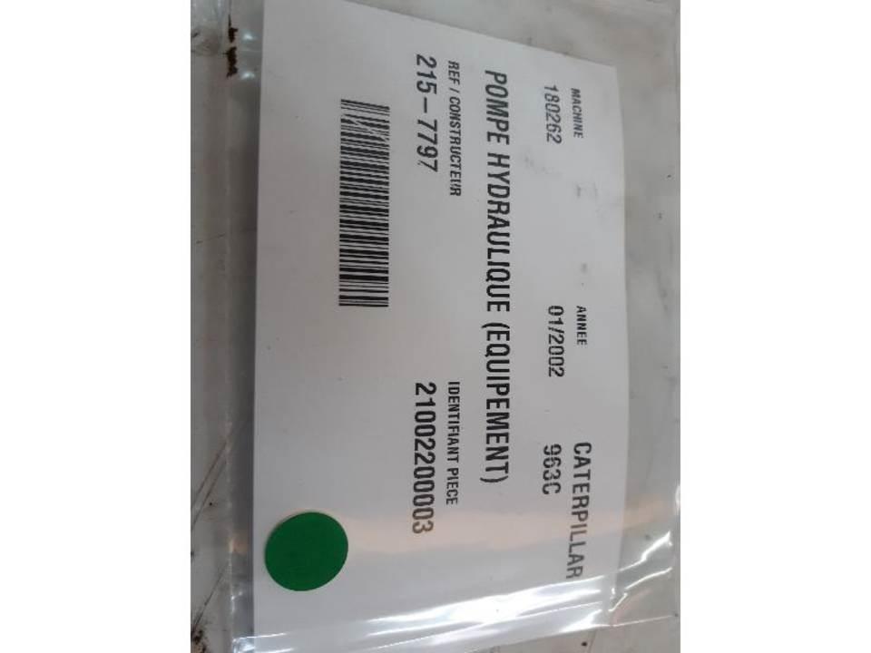 CAT 963C Hidráulica