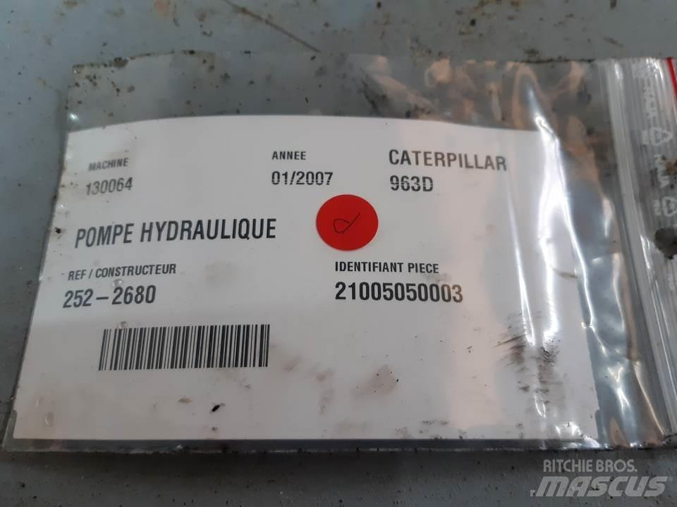 CAT 963D Hidráulica