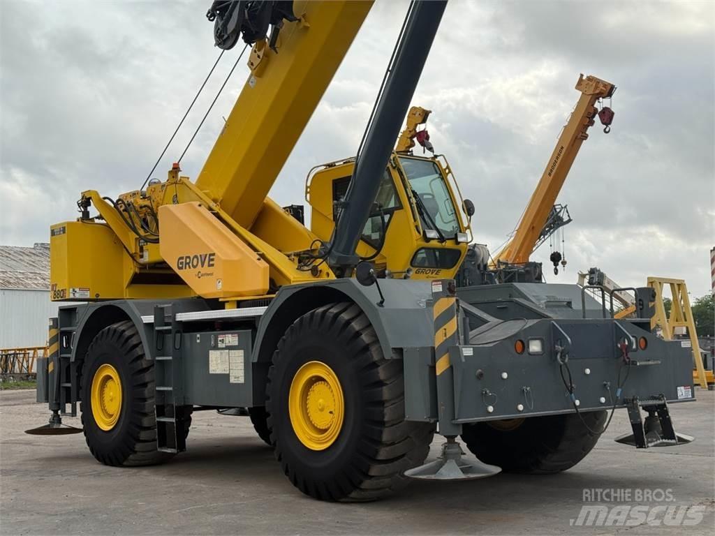 Grove RT880E Gruas Fora-de-estrada