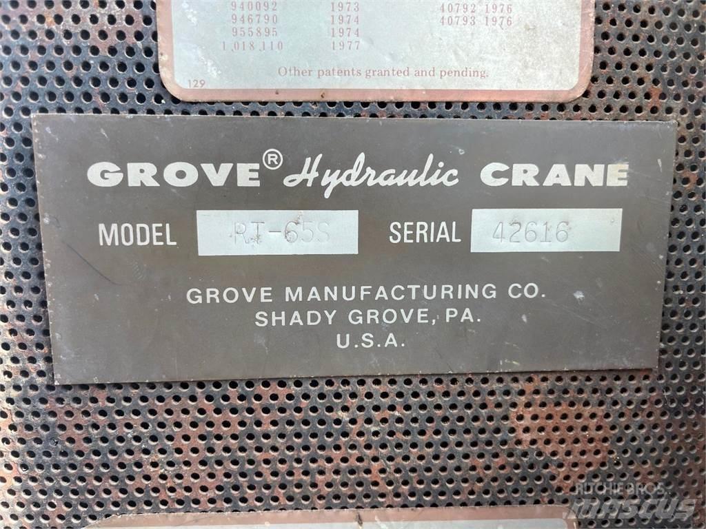 Grove RT65S Gruas Fora-de-estrada