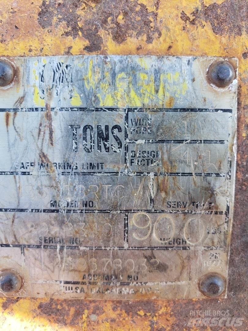 Johnson  Peças e equipamento de gruas