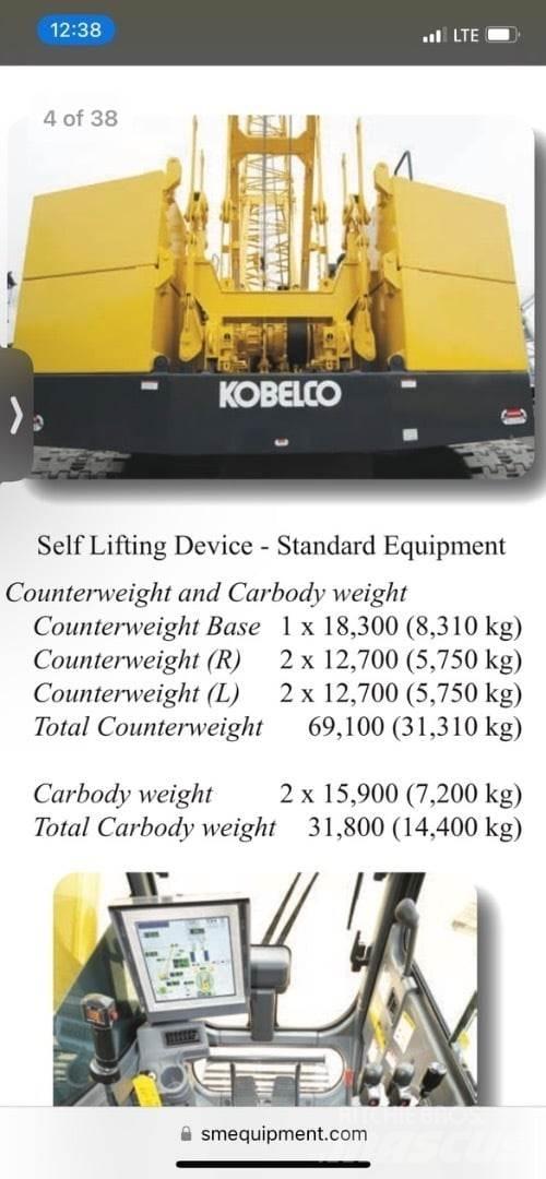 Kobelco CK1100G-2 Gruas de rastos