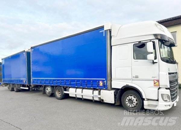 DAF XF 106.480 +Panav Reboques estrado/caixa aberta
