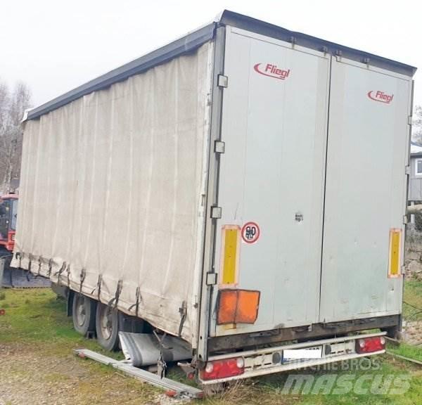 Fliegl TPS 100 Reboques estrado/caixa aberta