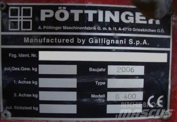  _JINÉ Pottinger - G 400 Tratores Agrícolas usados