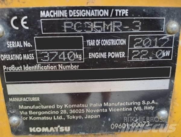 Komatsu PC 35 MR-3 Miniescavadeiras