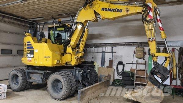 Komatsu PW 138 MR Escavadoras de rodas