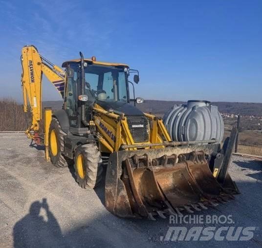 Komatsu WB 97R-8 Retroescavadeiras