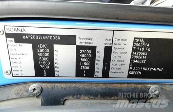 Scania P320 + Effer Camiões grua