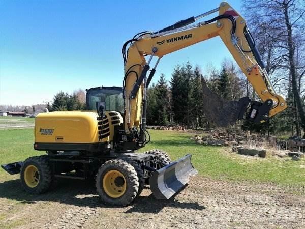 Yanmar B110 W Style Escavadoras de rodas