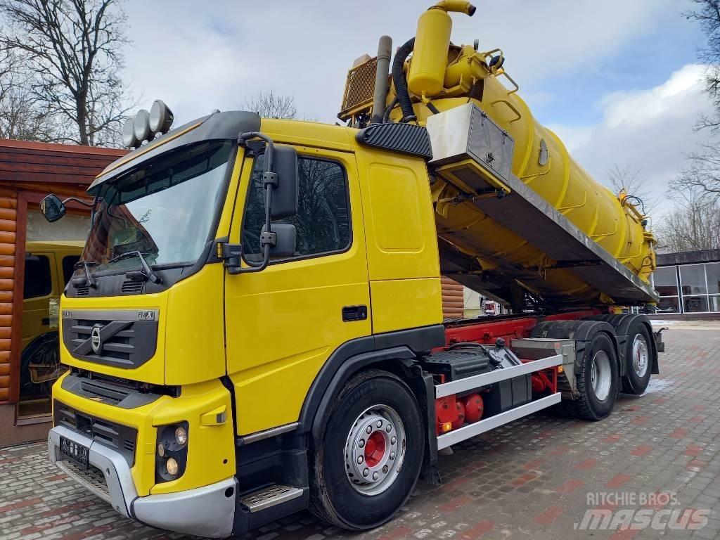 Volvo FMX 450, VACUUM Camiões Aspiradores Combi