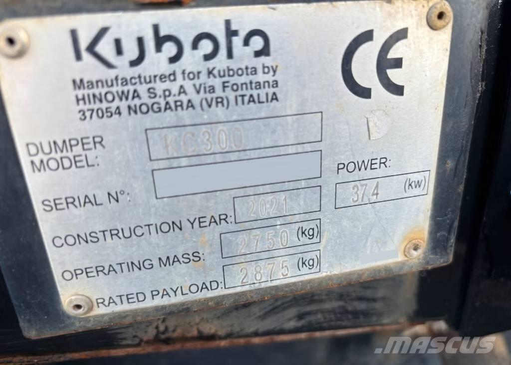Kubota KC 300 HR-5 Outros acessórios de carga e escavação