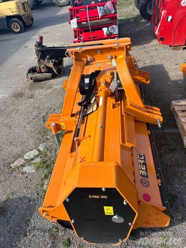 Berti x pro 300 Gadanheiras e cortadores de folhas para pastos