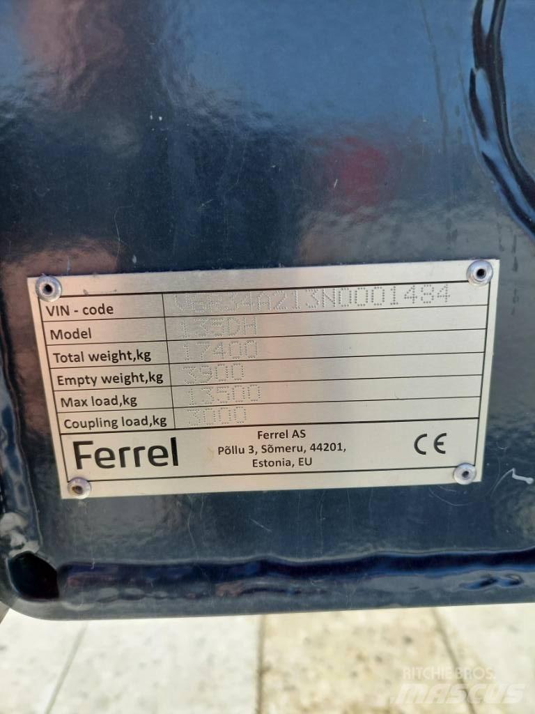 Ferrel 135 DH Reboques Agrícolas basculantes