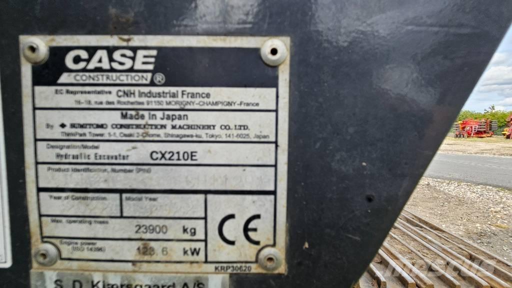 CASE CX 210 E Escavadeiras de esteiras