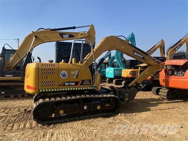 Sany SY75C Escavadeiras de esteiras
