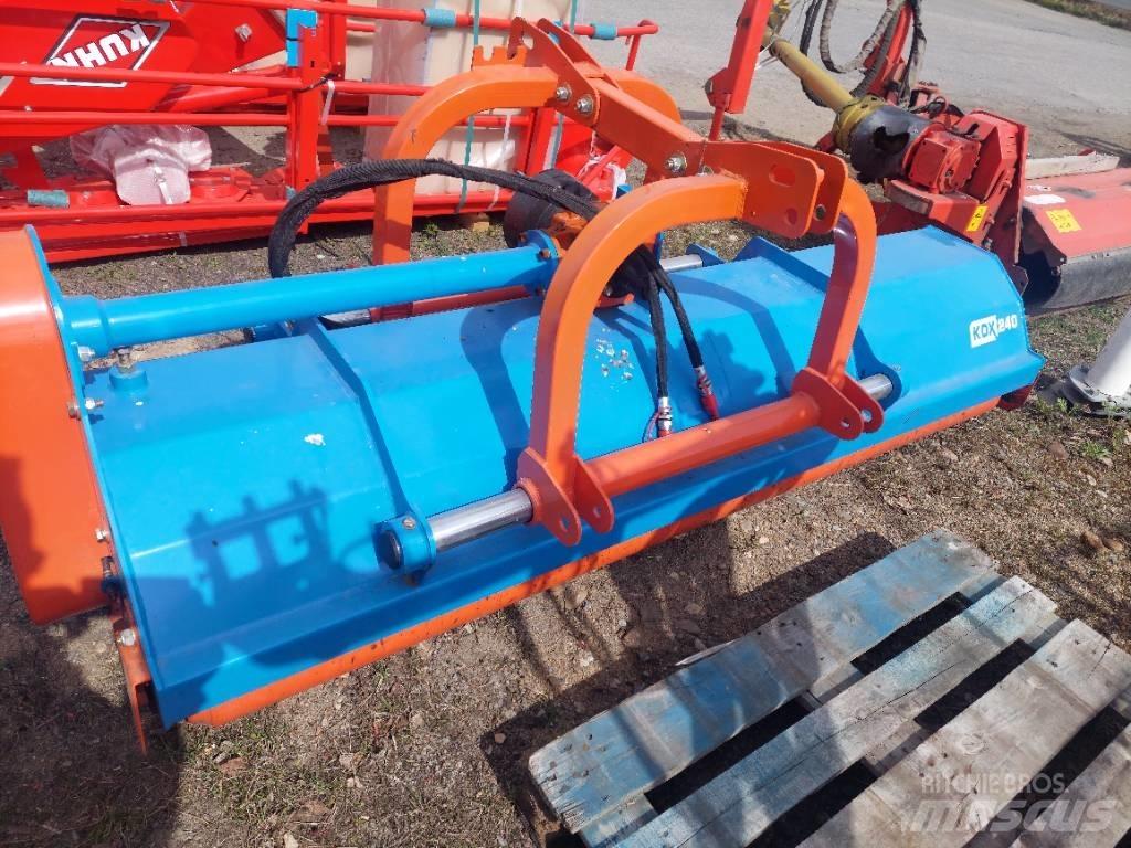 Stark kdx240 Gadanheiras e cortadores de folhas para pastos