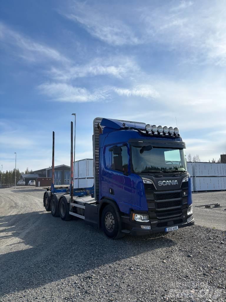 Scania R 650 Caminhões de transporte de troncos