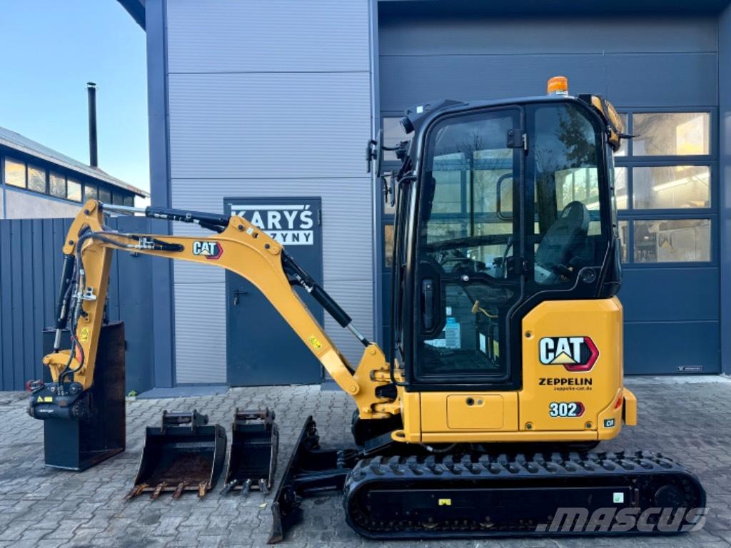 CAT 302 CR Miniescavadeiras