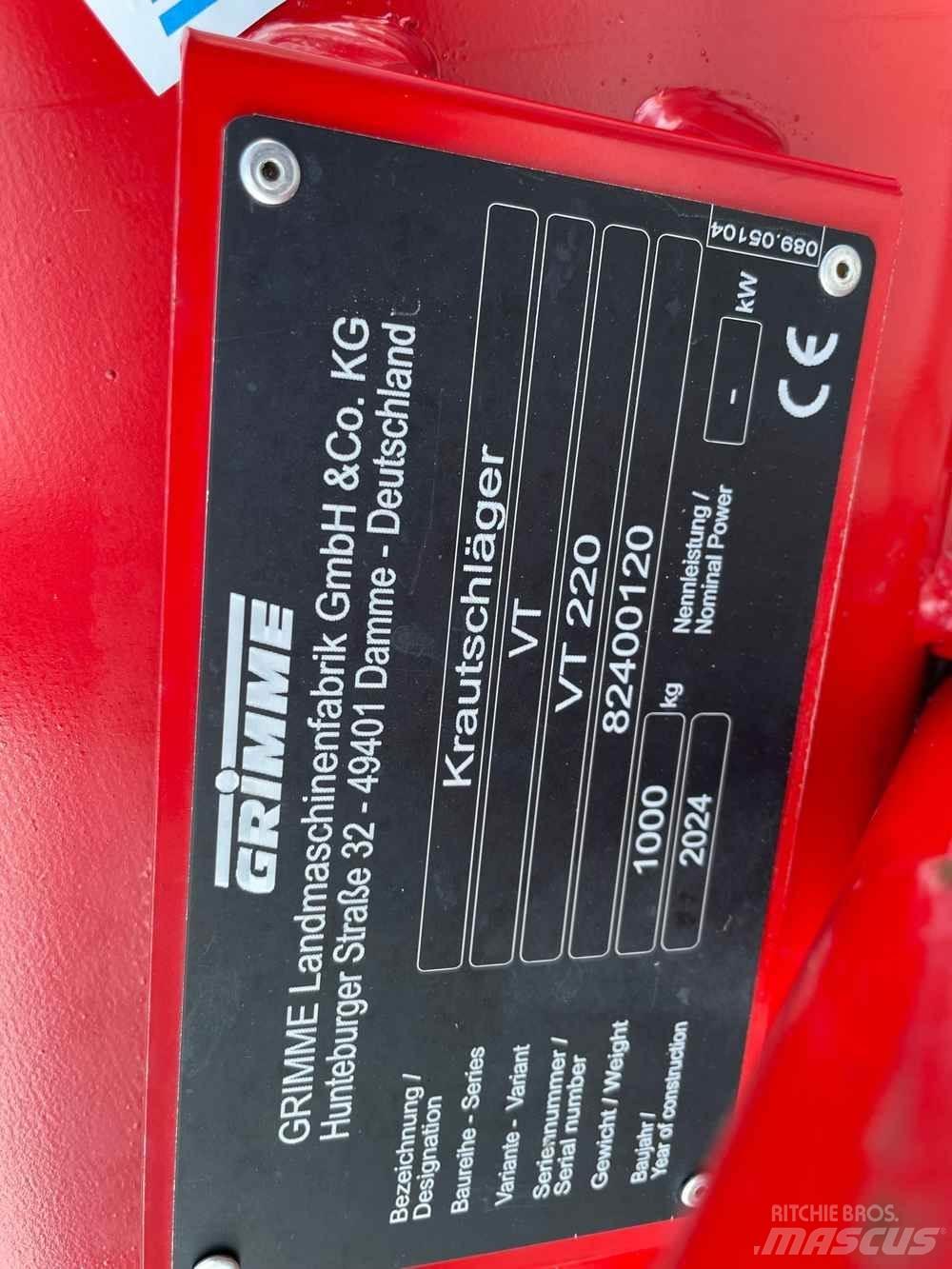 Grimme VT 220F Agricultura - Outros
