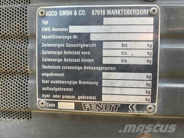 Fendt 309 C Tratores Agrícolas usados