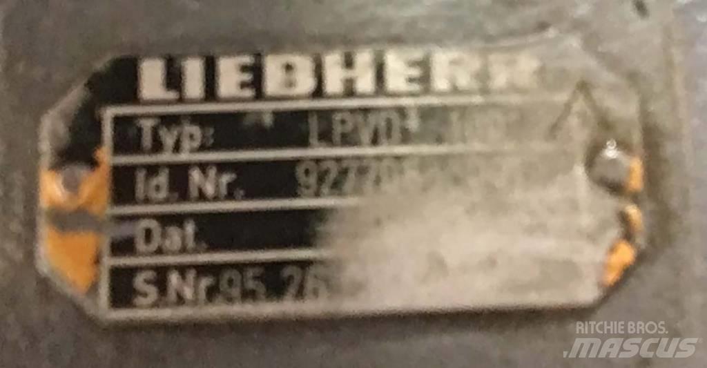 Liebherr LPVD 100 Hidráulica