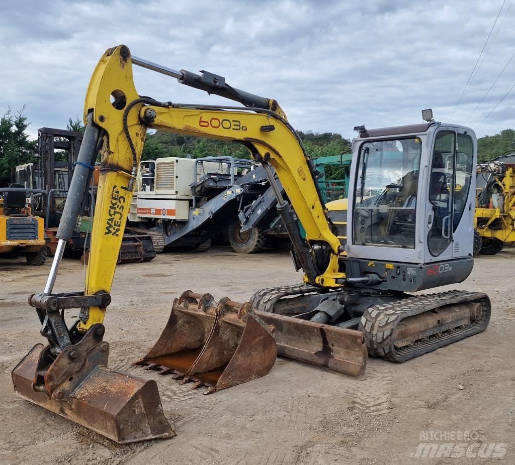 Wacker Neuson 6003 Miniescavadeiras