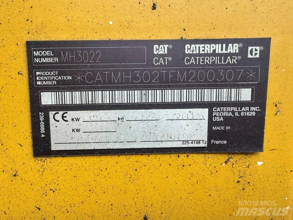 CAT MH3022 Escavadoras especiais