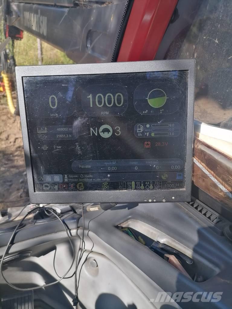 Komatsu 901 Processadores florestais