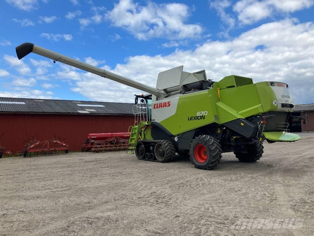 CLAAS LEXION 670 TT Ceifeiras debulhadoras