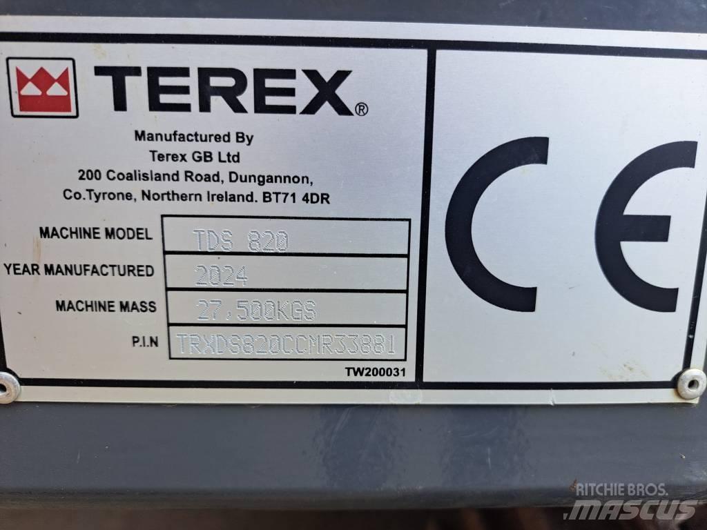 Terex Ecotec TDS 820 Trituradoras de lixo