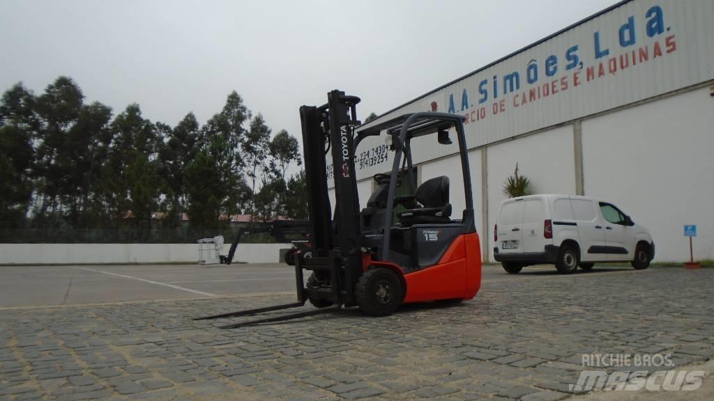 Toyota 8 FB E 15 Empilhadores eléctricos