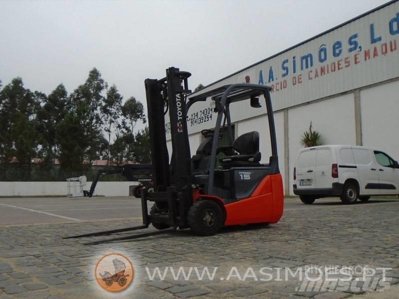 Toyota 8 FB E 15 Empilhadores eléctricos