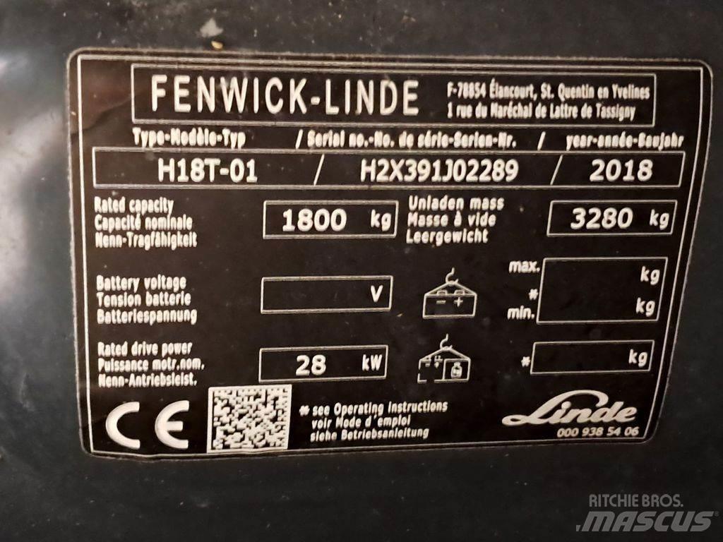 Linde H18T-01 Empilhadores a gás