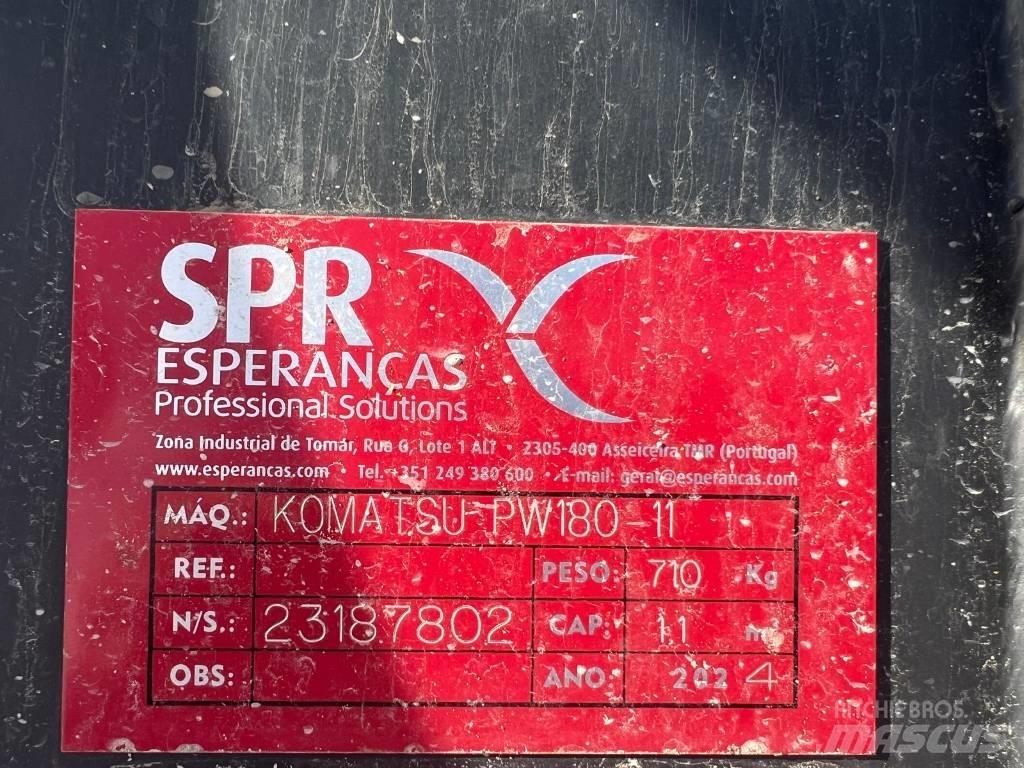 Komatsu PW 180 Escavadoras de rodas