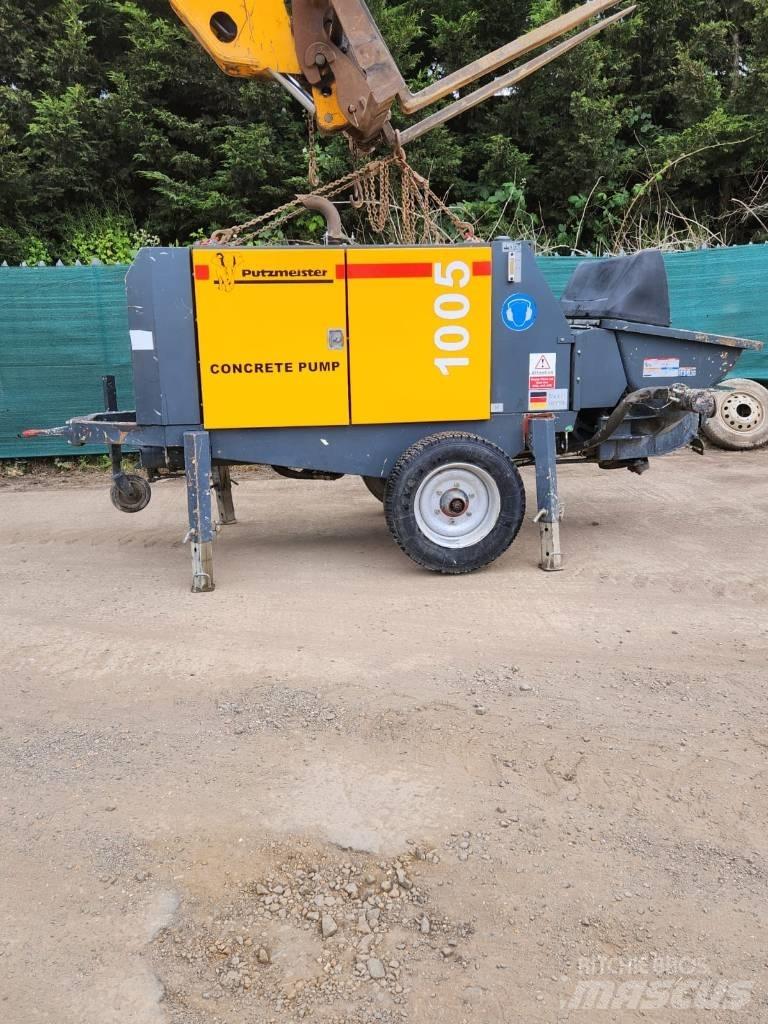 Putzmeister 1005D Bombas de Betonilha