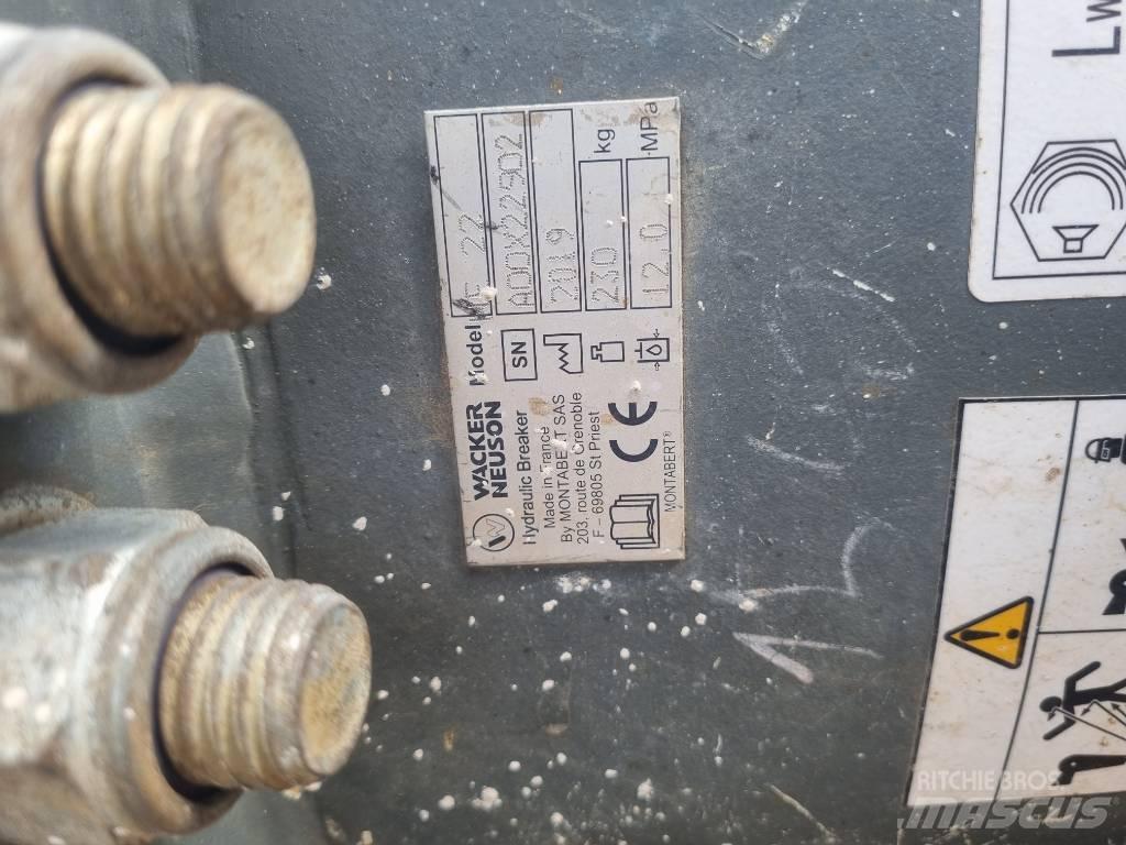 Wacker Neuson NE22 Baldes britadores