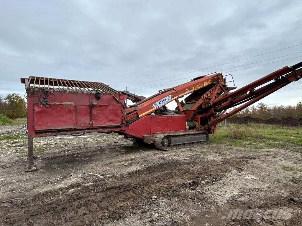 Extec TurboTrac Crivos móveis