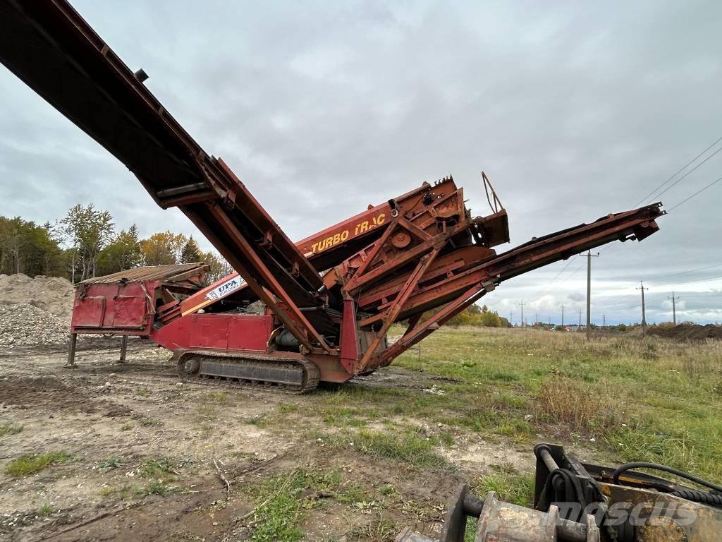 Extec TurboTrac Crivos móveis
