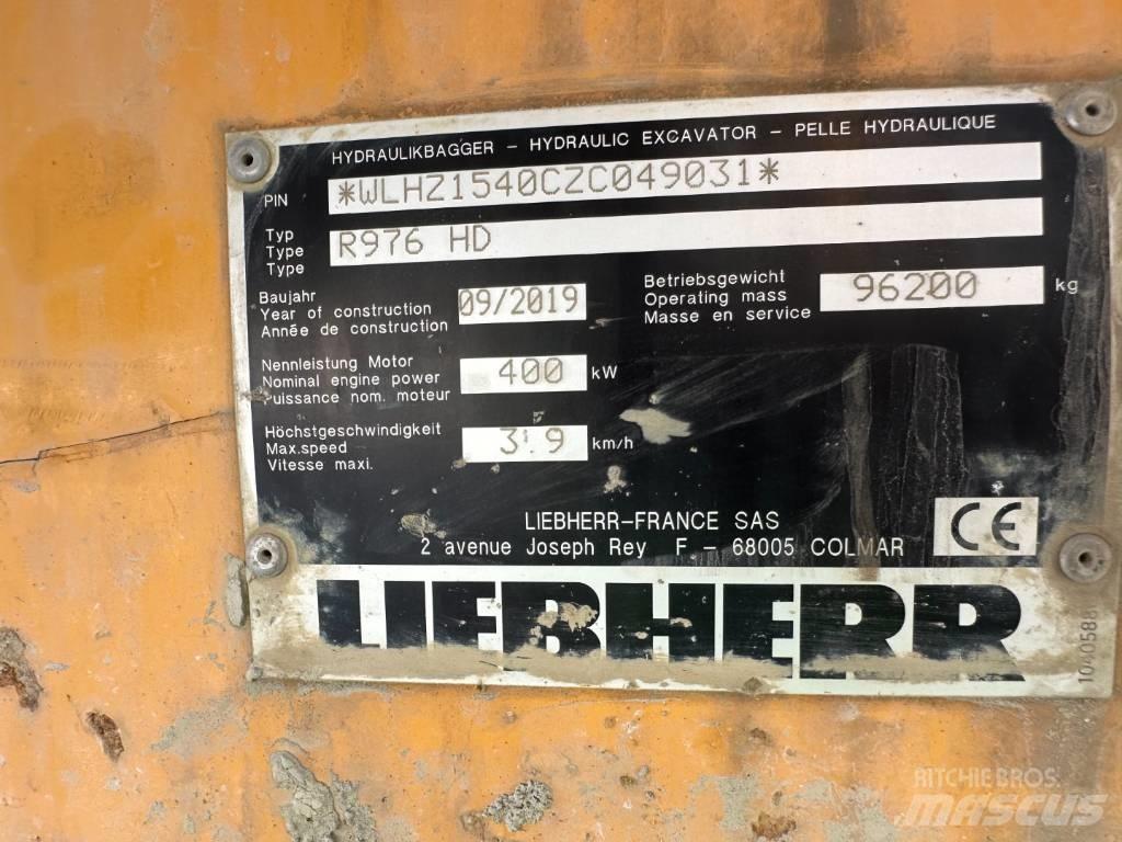 Liebherr R 976 HD Escavadeiras de esteiras