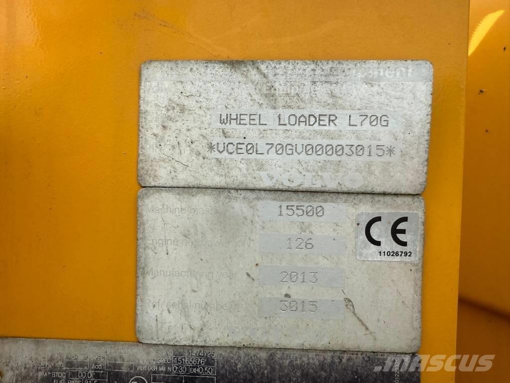 Volvo L 70 G Carregadeiras de rodas