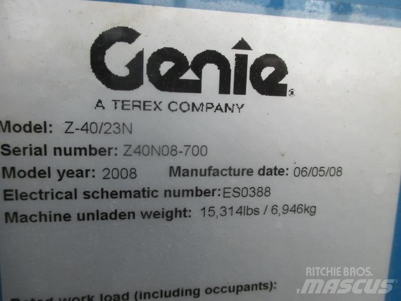 Genie Z 40/23 N Elevadores braços articulados