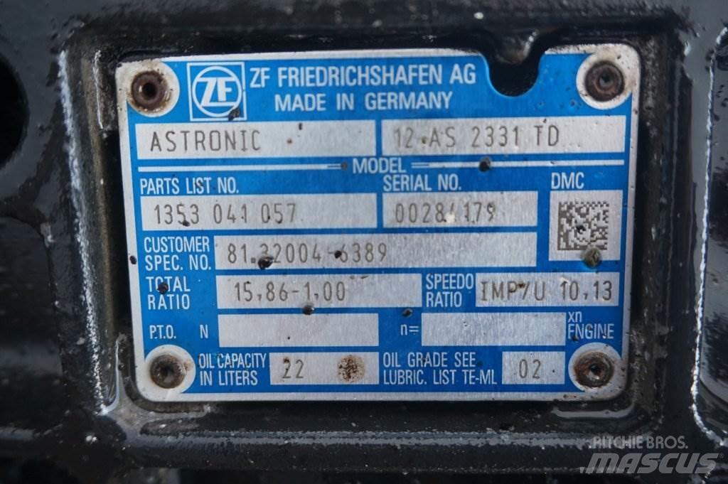 ZF 12AS2131DD + INT3 Caixas de velocidades