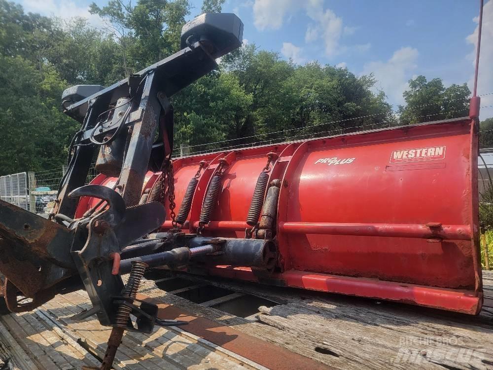 Western PRO PLUS Lâminas de neve e arados