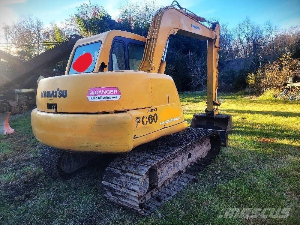 Komatsu PC 60-7E Escavadeiras de esteiras