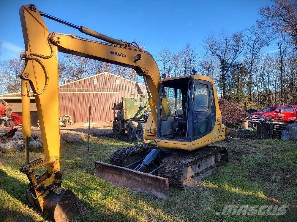 Komatsu PC 60-7E Escavadeiras de esteiras